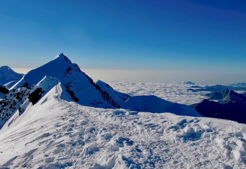 Ascension Nez du Lyskamm 4 272 mt