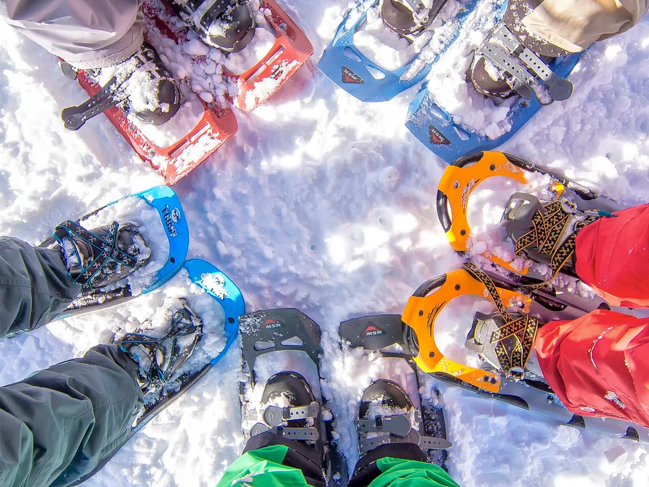 Schneeschuh-Trekking: Wie bereitet man sich vor?